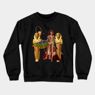 Wonderful egyptian women Crewneck Sweatshirt